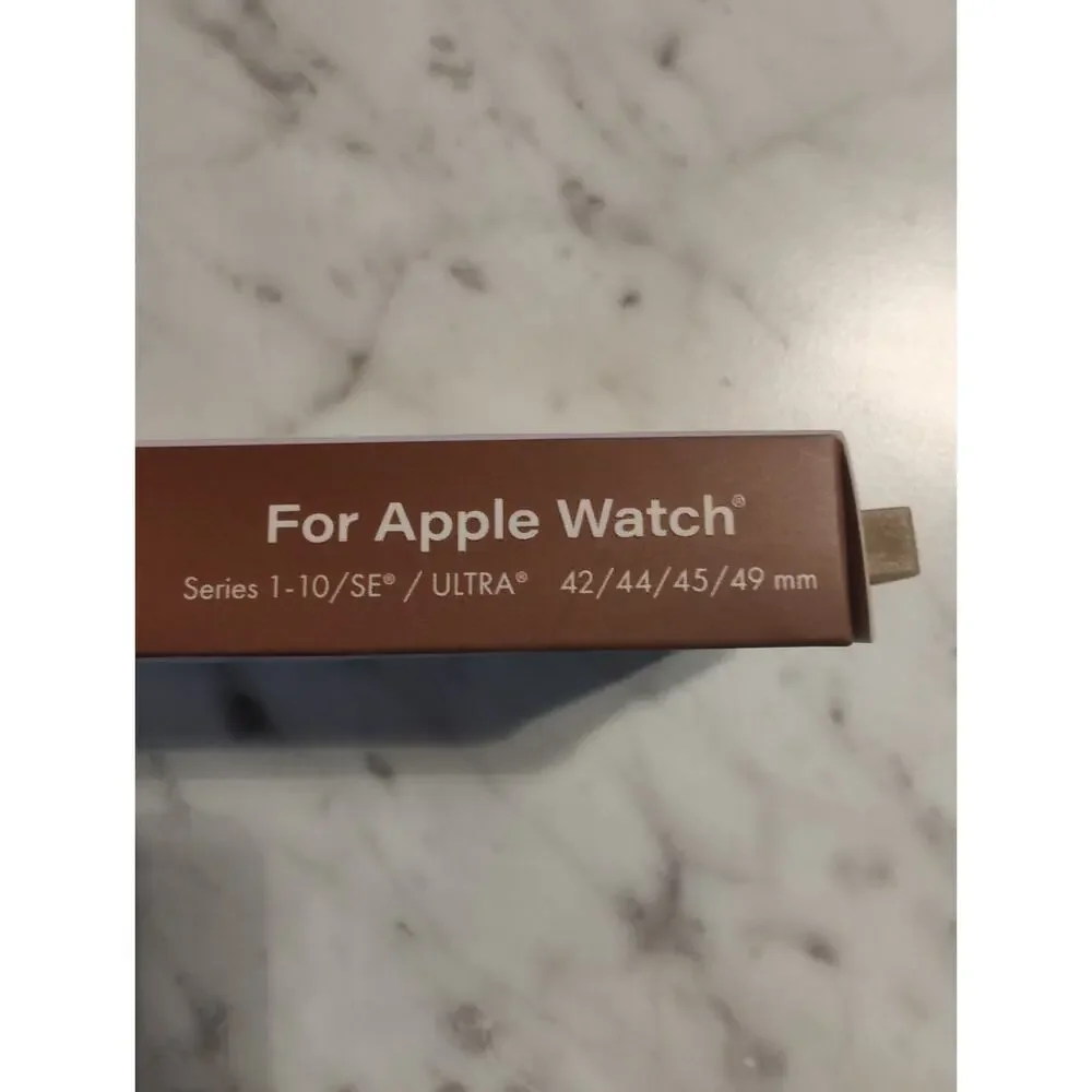 Techify Silicone Band Strap For Apple Watch Series 1-10 SE / Ultra - Brown